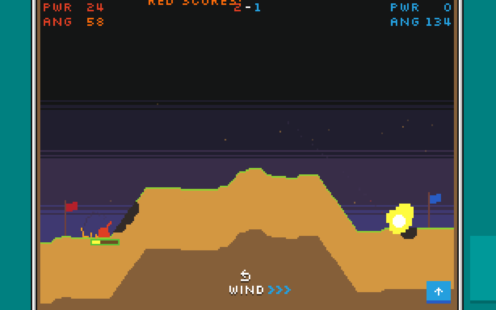 Скриншот игры Ретро Танки: Дуэль